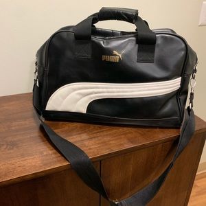 Puma vintage style gym bag